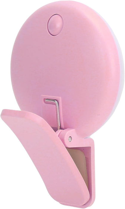 Shein Anillo de luz para selfie con clip en el teléfono, luz flash recargable USB - Quierox - Tienda Online