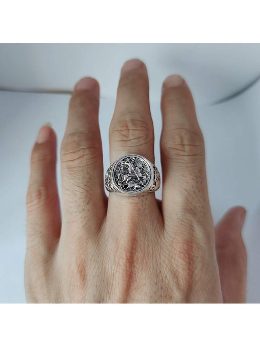 Shein Anillo vintage caballero - Quierox - Tienda Online