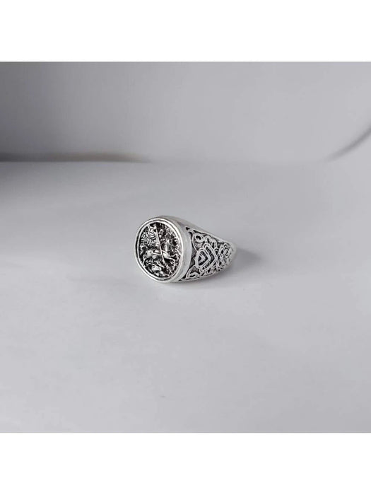 Shein Anillo vintage caballero - Quierox - Tienda Online