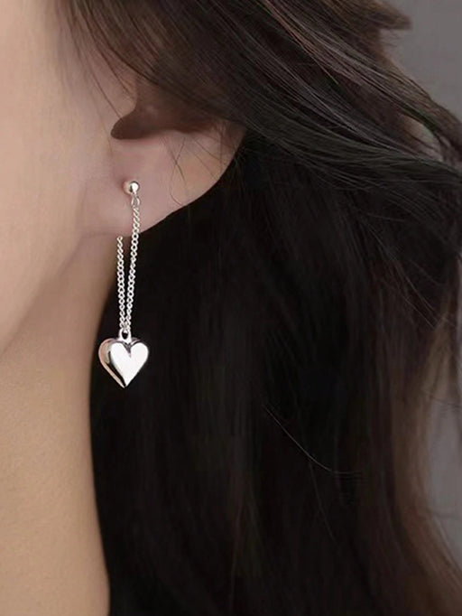 SHEIN Aretes de gota en forma de corazón, regalos de joyas - Quierox - Tienda Online