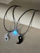SHEIN ATLVXJL Set de 2 collares con colgante en forma de corazón de cuero - Quierox - Tienda Online