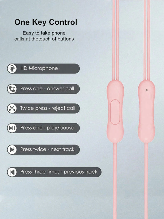 Shein Auriculares EarPods FCV de 3,5 mm - Quierox - Tienda Online