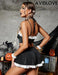 SHEIN Avidlove Conjunto de lencería para mujer, con volantes - Quierox - Tienda Online