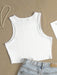 SHEIN BamGlam Camiseta sin mangas informal estampada de moda para mujer - Quierox - Tienda Online