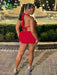 SHEIN BamGleam 2 piezas Vestido mini elegante, romántico y sexy de encaje - Quierox - Tienda Online