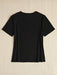 Shein BamGleam Camiseta casual de manga corta ajustada para mujer con estampado de corazón - Quierox - Tienda Online
