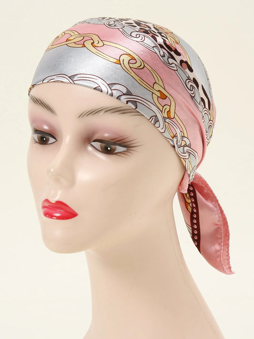 SHEIN Bandana con patrón de cadena - Quierox - Tienda Online