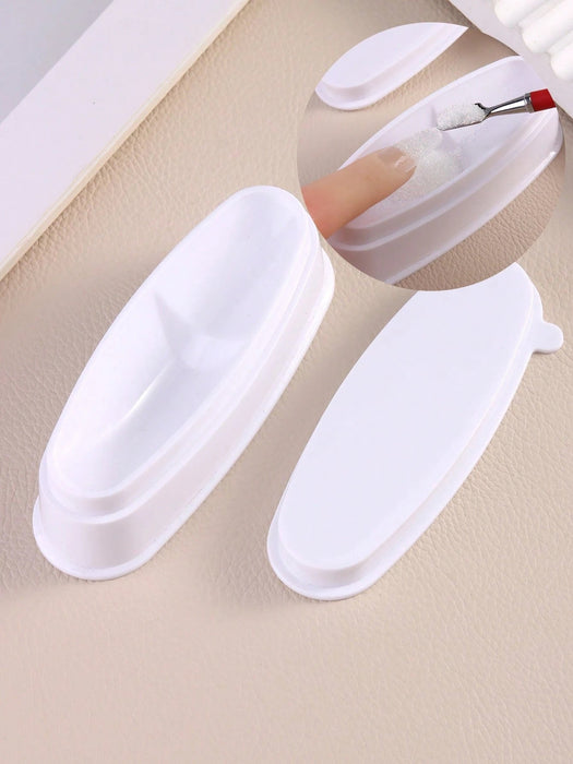 SHEIN Bandeja para polvos de inmersión, bandeja para uñas francesas - Quierox - Tienda Online