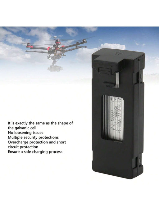 Shein Batería de litio profesional para dron RC, 3,7 V, 1800 mAh, para control remoto UAV, compatible con E88, E88MAX, E525, E99 y K3. - Quierox - Tienda Online
