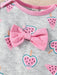SHEIN Bebé niña Mameluco con pie con estampado de dibujos animados - Quierox - Tienda Online