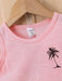 SHEIN Bebé niño Top tank con estampado de árbol de coco & Shorts - Quierox - Tienda Online