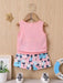 SHEIN Bebé niño Top tank con estampado de árbol de coco & Shorts - Quierox - Tienda Online