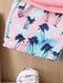 SHEIN Bebé niño Top tank con estampado de árbol de coco & Shorts - Quierox - Tienda Online