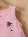 SHEIN Bebé niño Top tank con estampado de árbol de coco & Shorts - Quierox - Tienda Online