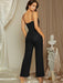 SHEIN Belle Mono elegante con tirantes de lentejuelas y cuello drapeado - Quierox - Tienda Online