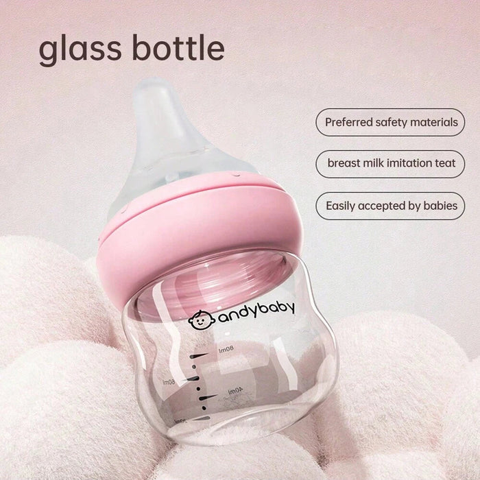SHEIN Biberón De Leche De Vidrio Para Recién Nacidos - Quierox - Tienda Online