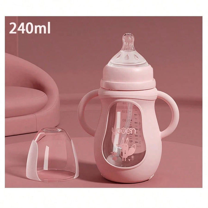 SHEIN Biberón de vidrio para bebé de 150 ml/240 ml - Quierox - Tienda Online