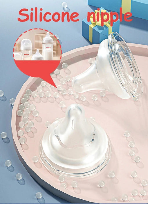 Shein Biberon o botella de vidrio para recién nacidos de 80 ml, verde - Quierox - Tienda Online