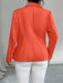 SHEIN Blazer de manga larga, doble botonadura, cintura ajustada y color liso para mujer - Quierox - Tienda Online
