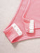 Shein Body con ribete de contraste y gráfico del eslogan de Everyssa - Quierox - Tienda Online