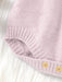 SHEIN Body de punto con detalle de botones para bebé niña, gorro y calcetines sin camiseta - Quierox - Tienda Online