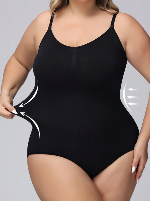 Shein Body moldeador ligero y elástico de talla grande con detalle de lazo - Quierox - Tienda Online