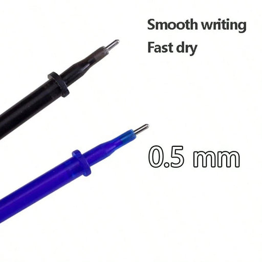 SHEIN Bolígrafos borrables neutros 25, tinta azul, negra y roja, para la escuela, papelería - Quierox - Tienda Online