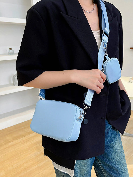 SHEIN Bolsa cuadrada mini con monedero - Quierox - Tienda Online