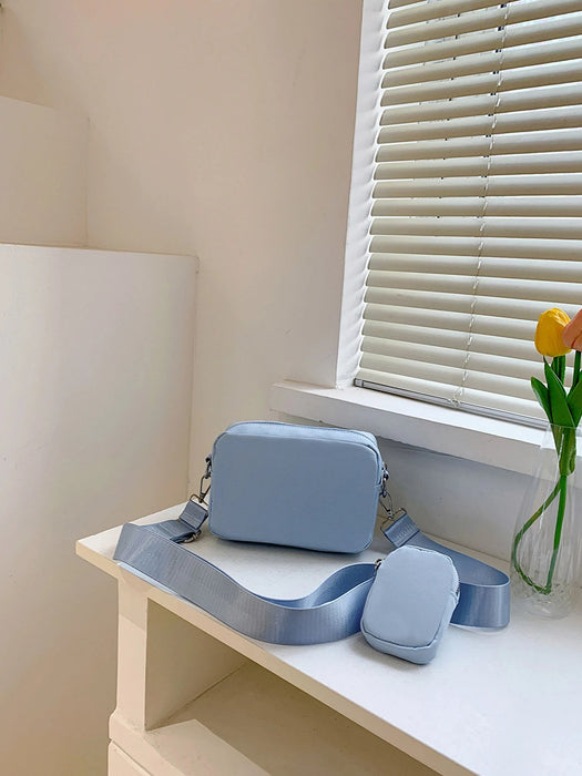 SHEIN Bolsa cuadrada mini con monedero - Quierox - Tienda Online