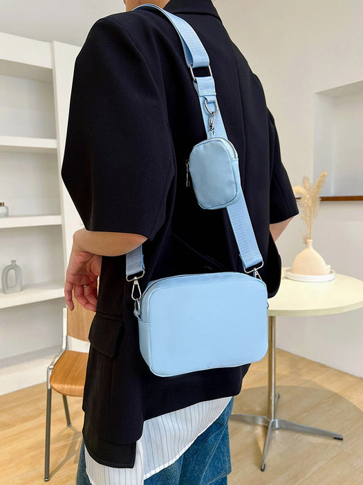 SHEIN Bolsa cuadrada mini con monedero - Quierox - Tienda Online
