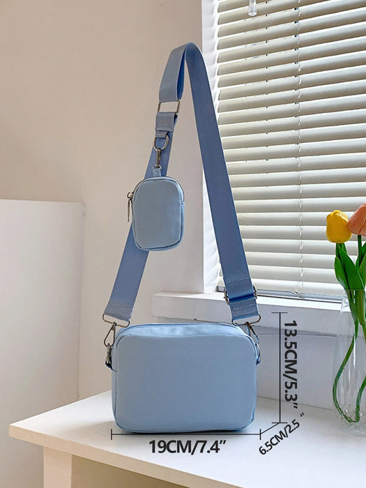SHEIN Bolsa cuadrada mini con monedero - Quierox - Tienda Online