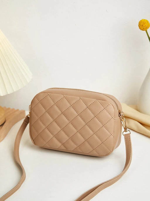 SHEIN bolsa de hombro tipo bandolera en miniatura con patrón acolchado - Quierox - Tienda Online