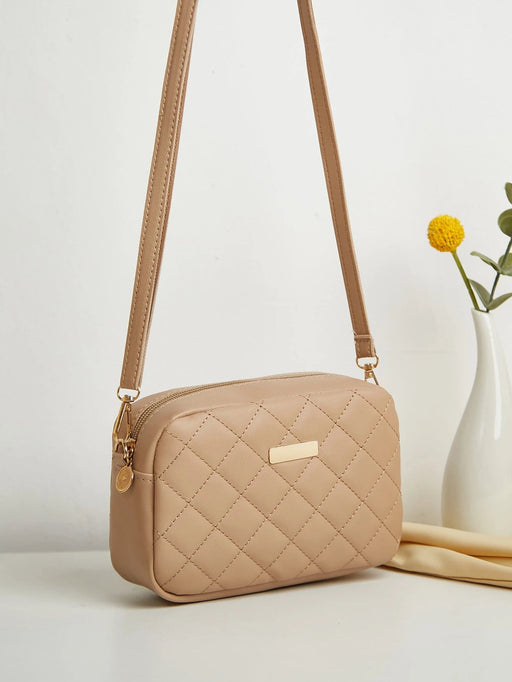 SHEIN bolsa de hombro tipo bandolera en miniatura con patrón acolchado - Quierox - Tienda Online