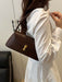 SHEIN Bolso baguette con de cerradura de metal, de hombro para mujer - Quierox - Tienda Online