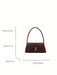 SHEIN Bolso baguette con de cerradura de metal, de hombro para mujer - Quierox - Tienda Online