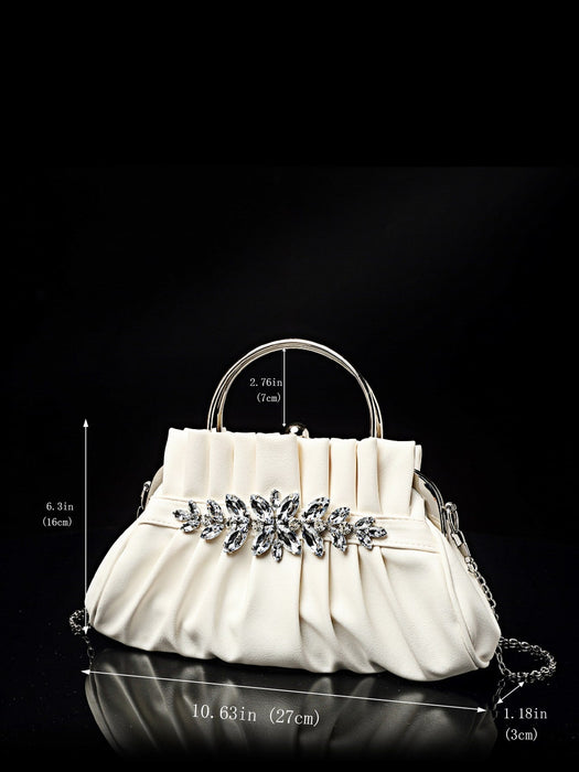 SHEIN Bolso bandolera elegante de piel sintética - Quierox - Tienda Online
