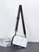 Shein Bolso bandolera mini con estampado de rombos tipo caja - Quierox - Tienda Online