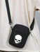 Shein Bolso bandolera pequeño con diseño de calavera, minibolso de hombro pequeño - Quierox - Tienda Online