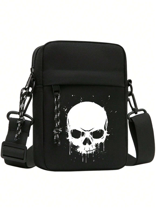 Shein Bolso bandolera pequeño con diseño de calavera, minibolso de hombro pequeño - Quierox - Tienda Online