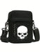 Shein Bolso bandolera pequeño con diseño de calavera, minibolso de hombro pequeño - Quierox - Tienda Online