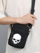 Shein Bolso bandolera pequeño con diseño de calavera, minibolso de hombro pequeño - Quierox - Tienda Online