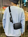 Shein Bolso bandolera pequeño cuadrado para hombre (2 unidades). Bolso cruzado de color liso, ligero - Quierox - Tienda Online
