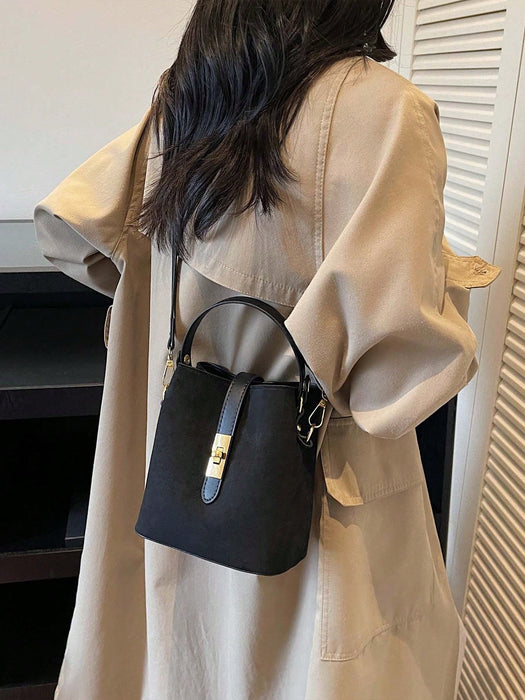 Shein Bolso bandolera tipo cubo informal para mujer - Quierox - Tienda Online