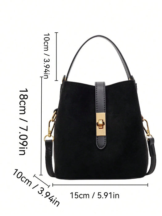 Shein Bolso bandolera tipo cubo informal para mujer - Quierox - Tienda Online