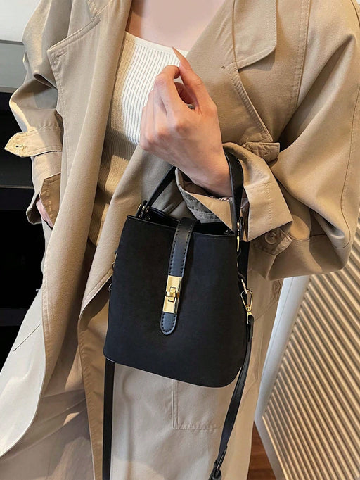 Shein Bolso bandolera tipo cubo informal para mujer - Quierox - Tienda Online
