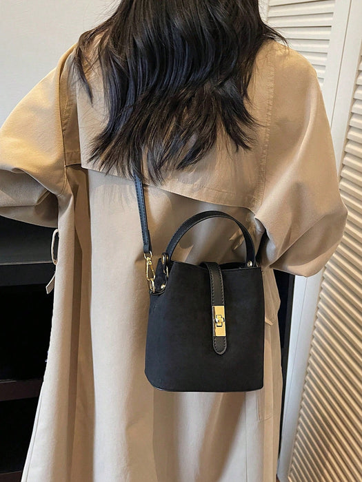 Shein Bolso bandolera tipo cubo informal para mujer - Quierox - Tienda Online