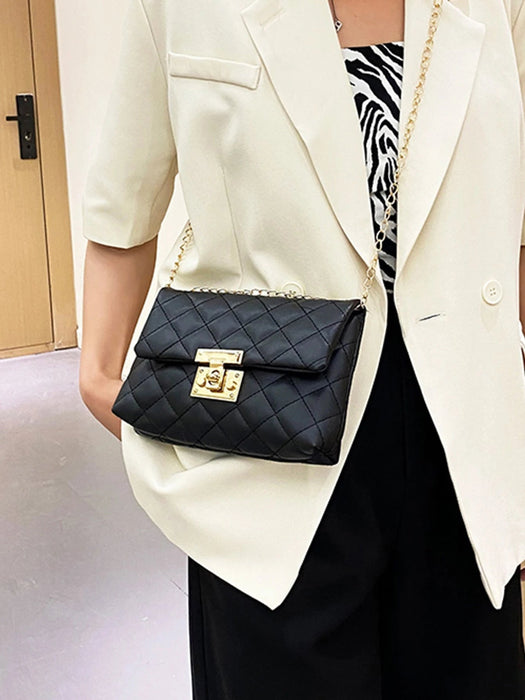 SHEIN Bolso con cadena Acolchado para mujer - Quierox - Tienda Online