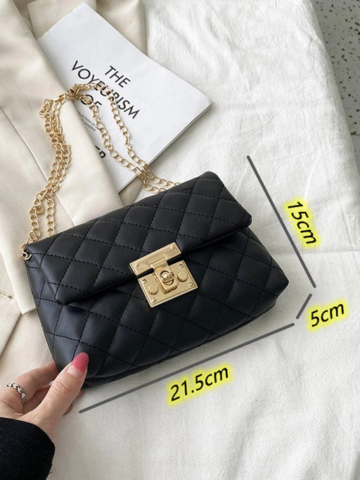 SHEIN Bolso con cadena Acolchado para mujer - Quierox - Tienda Online