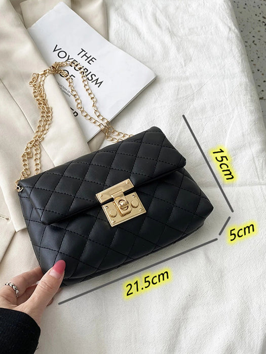 SHEIN Bolso con cadena Acolchado para mujer - Quierox - Tienda Online