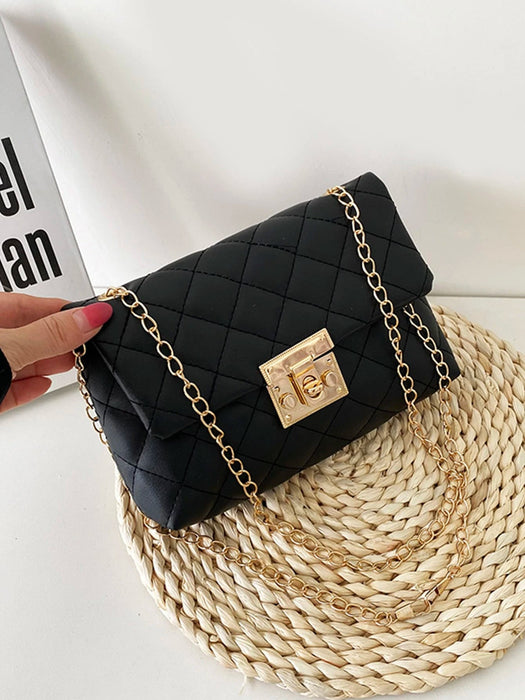 SHEIN Bolso con cadena Acolchado para mujer - Quierox - Tienda Online
